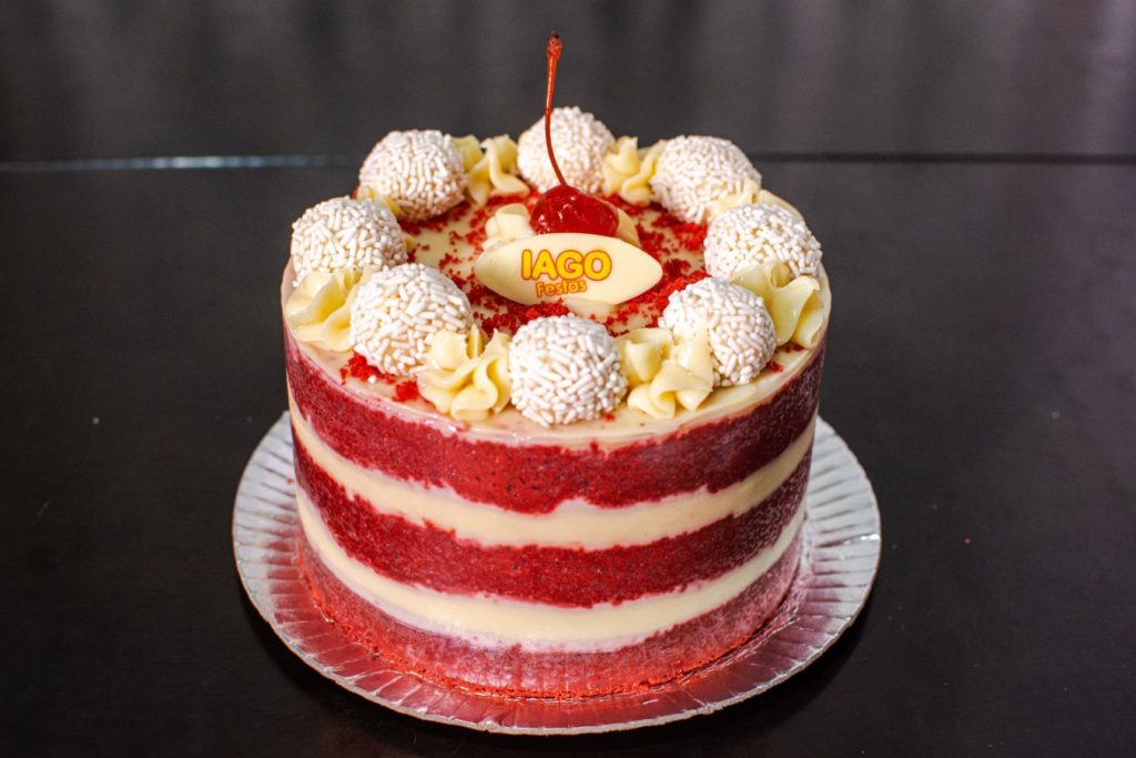 Naked Cake Red Velvett Iago Festas Padaria E Confeitaria